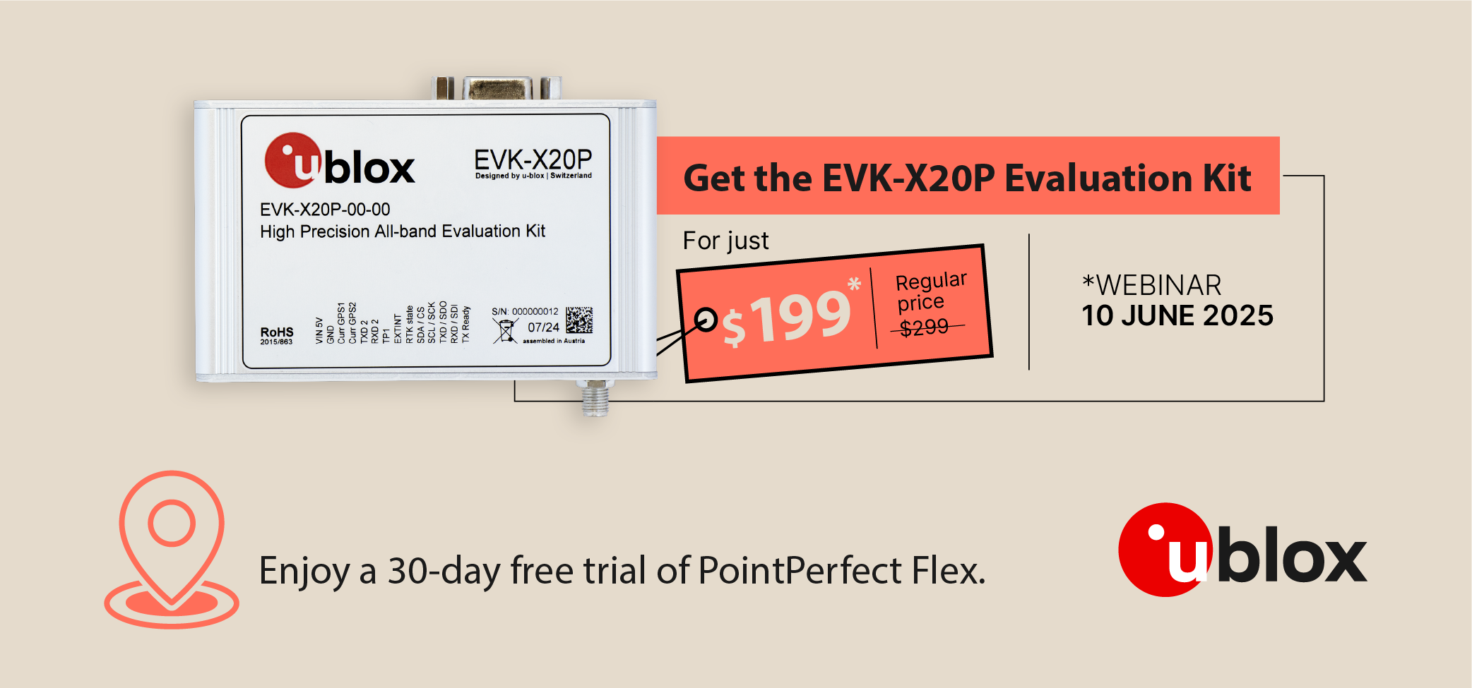 All-band webinar discount banner